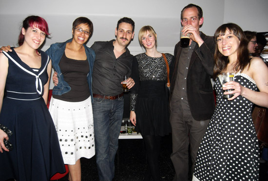 photos from Electric Sheep magazine launch, ICA bar, London