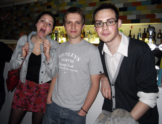 photos from Electric Sheep magazine launch, ICA bar, London