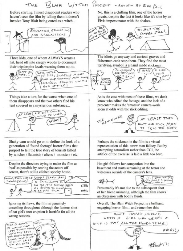 Comic Strip Review by Edd Paul
